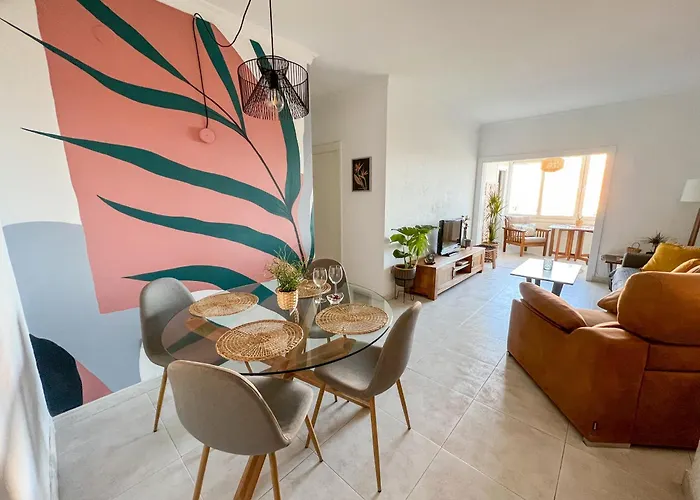 Apartamento Con Vistas Al Mar A 1 Min De La Playa